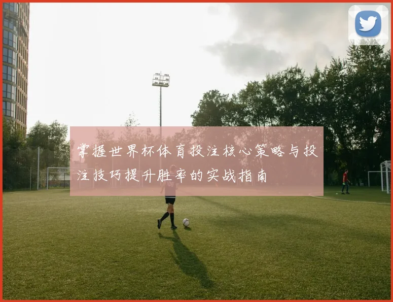 掌握世界杯体育投注核心策略与投注技巧提升胜率的实战指南